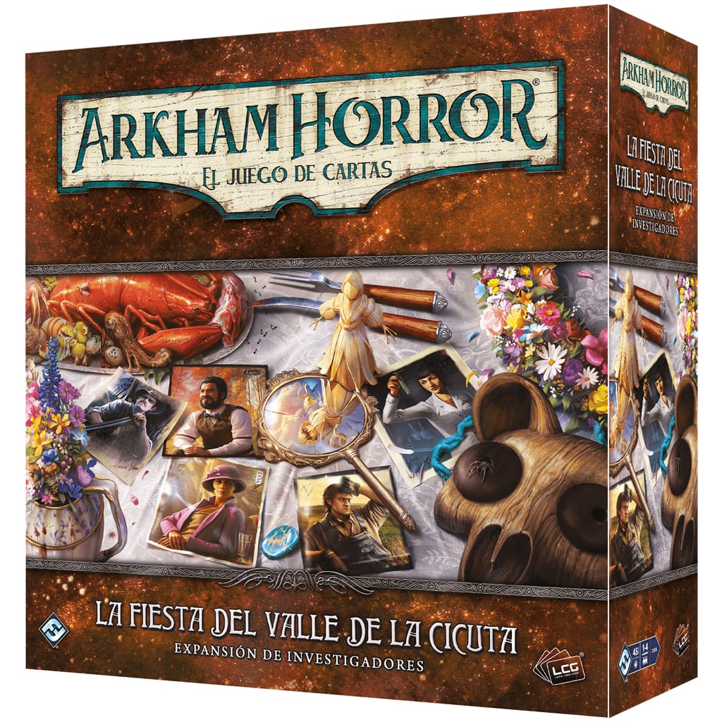 Arkham Horror LCG La fiesta del Valle de la Cicut exp. investigadores