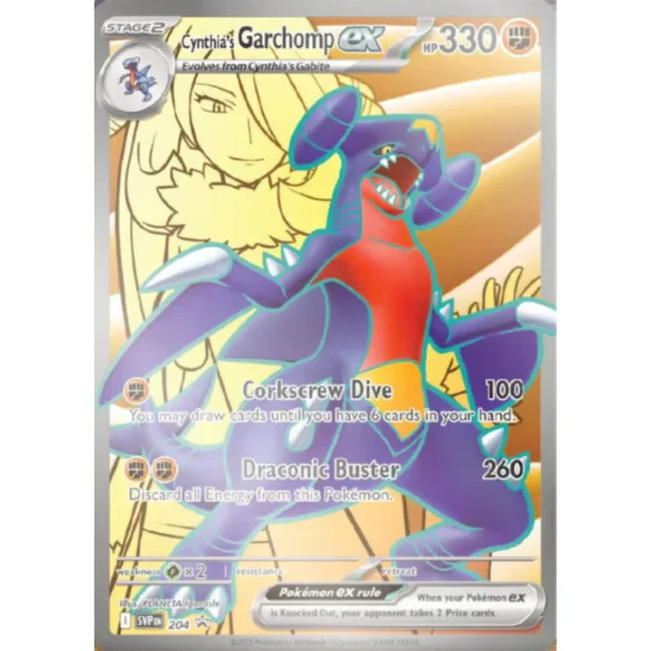 Pokemon TCG - Cynthia's Garchomp Ex Premium Collection - Imagen 4