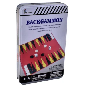 Backgammon - Caja de Metal