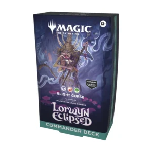 MTG Lorwyn Eclipsed Commander Blight Curse Inglés