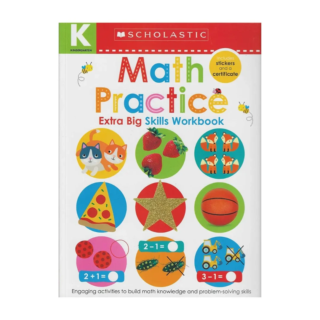Libro Actividades - Práctica en Matemáticas (Kinder)