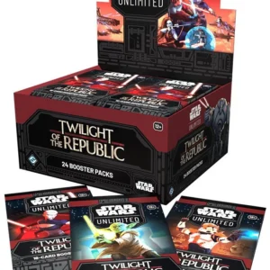 star wars unlimited twilight of the republic booster inglés