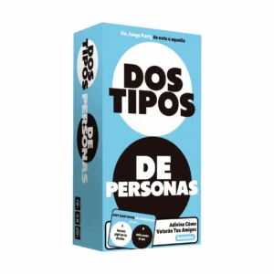 Dos Tipos de Personas es el juego de mesa para descubrir qué piensan realmente quienes te rodean. A través de dilemas cotidianos y situaciones divertidas.
