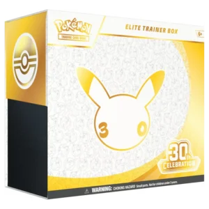 PREVENTA - Pokemon TCG 30th Celebration - Elite Trainer Box Inglés