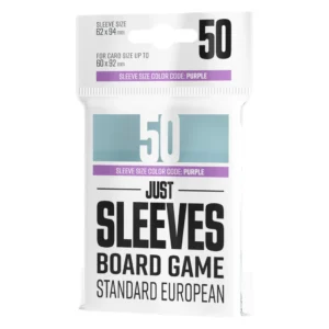 GG Just Sleeves - Standard European - 50 Unidades